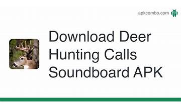 Whitetail Deer Calls for Android - Download the APK from Habererciyes